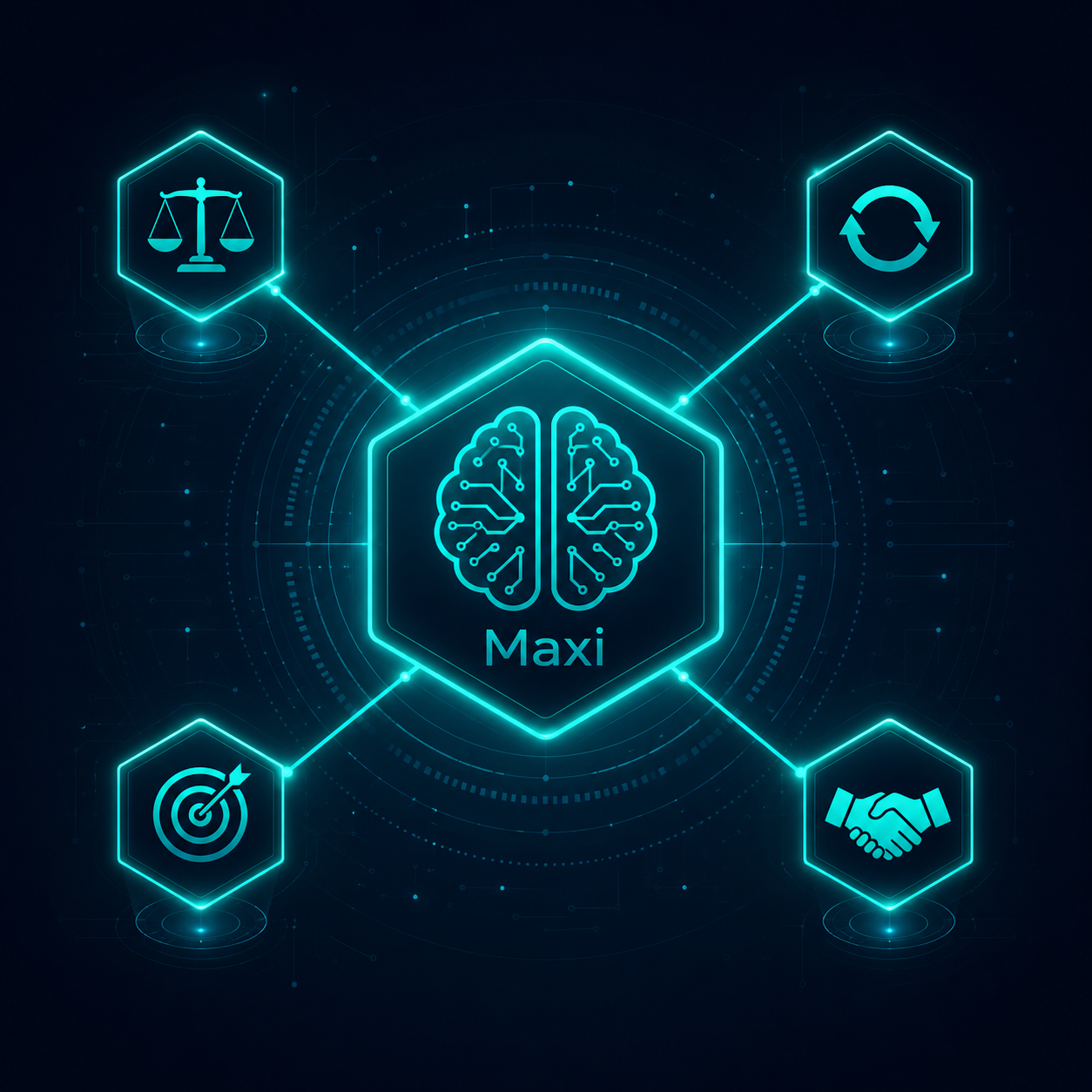 Ax3Tech.ai four pillars diagram